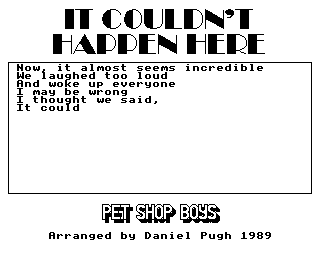 It Couldn't Happen Here Screenshot 3
