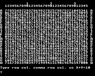 Concentration Test Screenshot 1