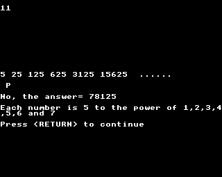 Sequence Countdown Screenshot 2
