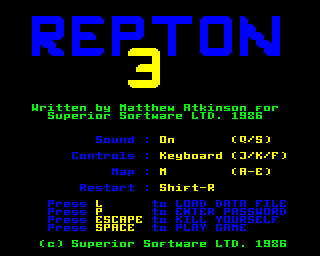 Repton 3 Screenshot 1