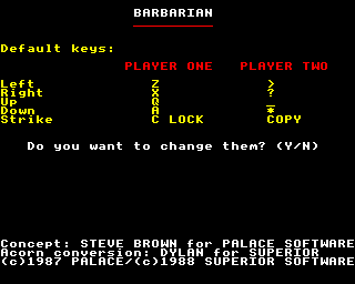 Barbarian Screenshot 1