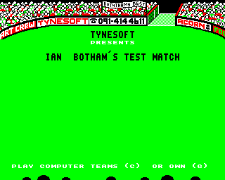 Ian Botham's Test Match Screenshot 1