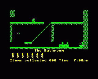 At first glance, JET SET WILLY 2 looks much the same as its predecessor